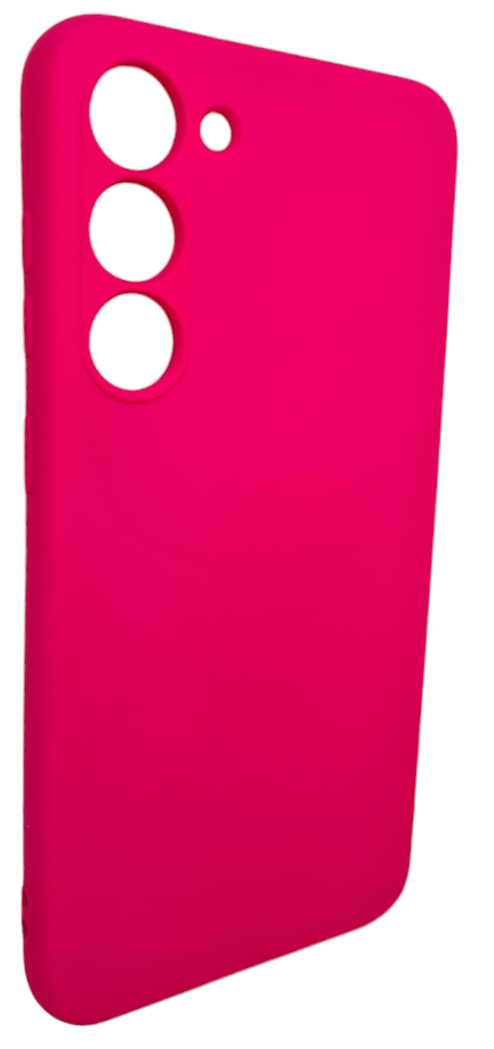 

Чехол-накладка Mariso NANO с микрофиброй для Samsung Galaxy A24 фуксия (Пурпурный), Розовый