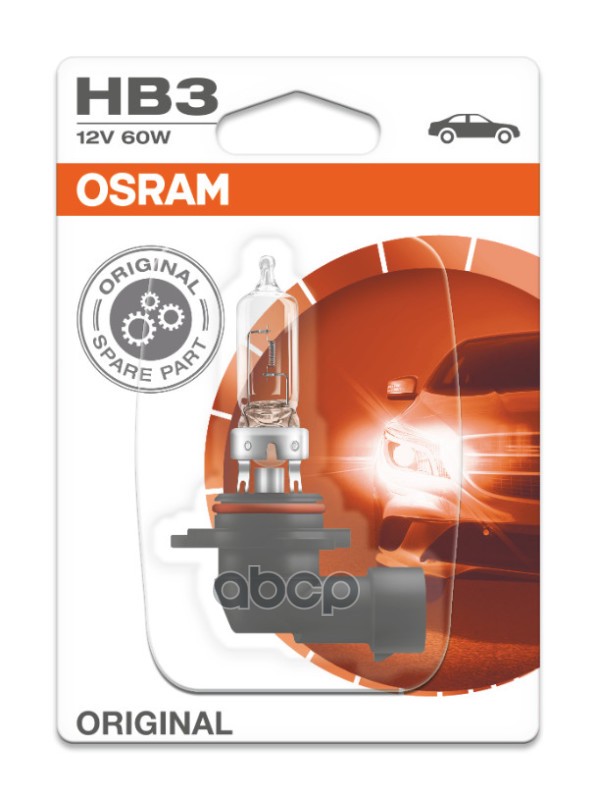 

Лампа HB3 12V 60W P20d ORIGINAL LINE качество оригинальной з/ч (ОЕМ) 1 шт.