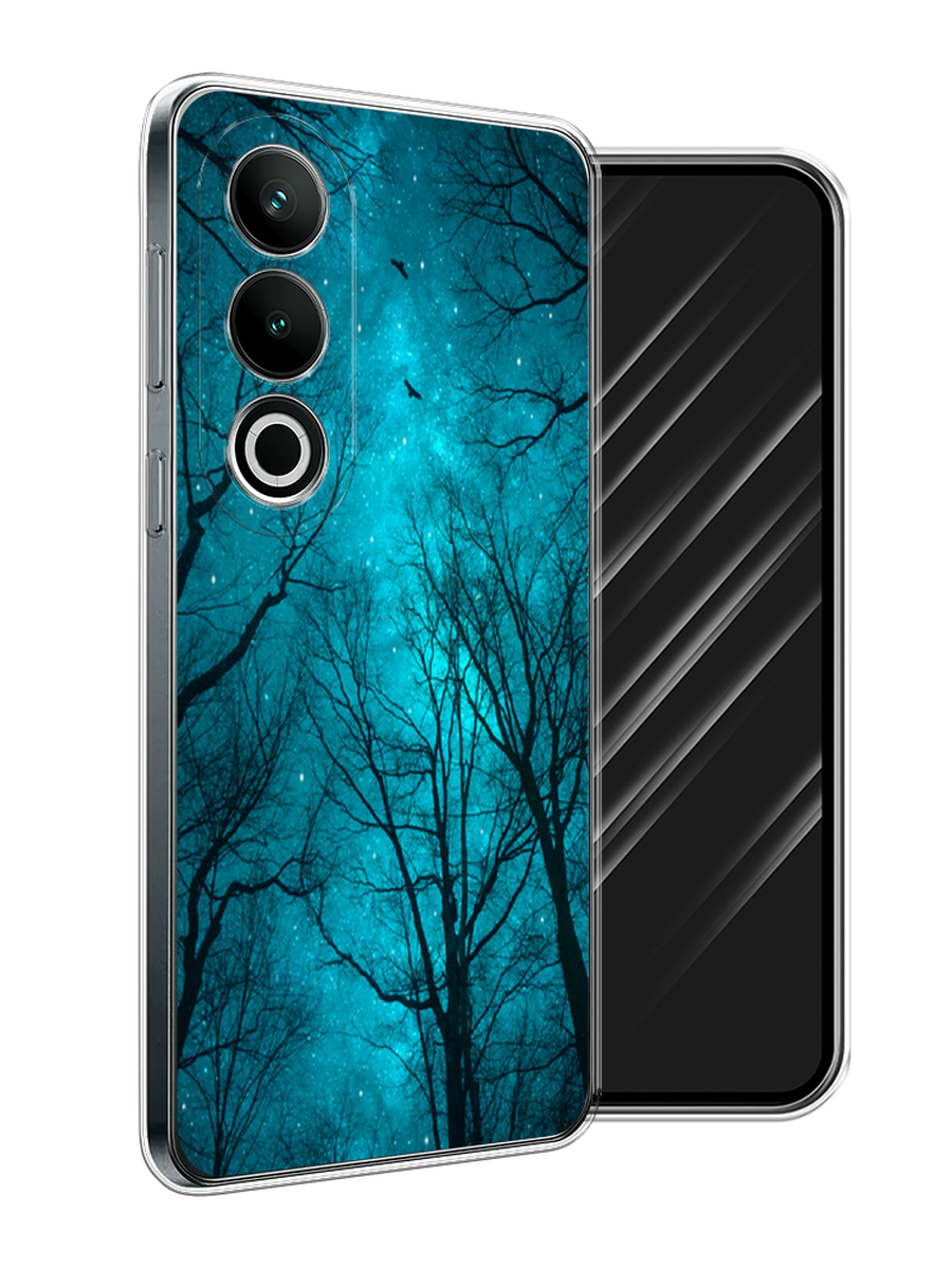 

Чехол Awog на OnePlus Nord CE4 "Сказочный лес", Черный;бирюзовый, 154750-1