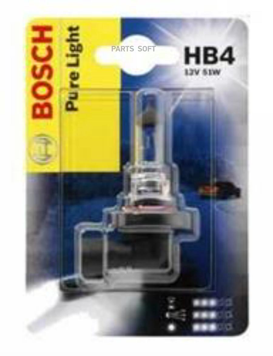 

Лампа HB4 12V 51W Pure light (блистер)