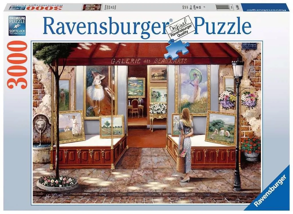 фото Пазл ravensburger галерея изобразительных искусств (3000), арт.16466