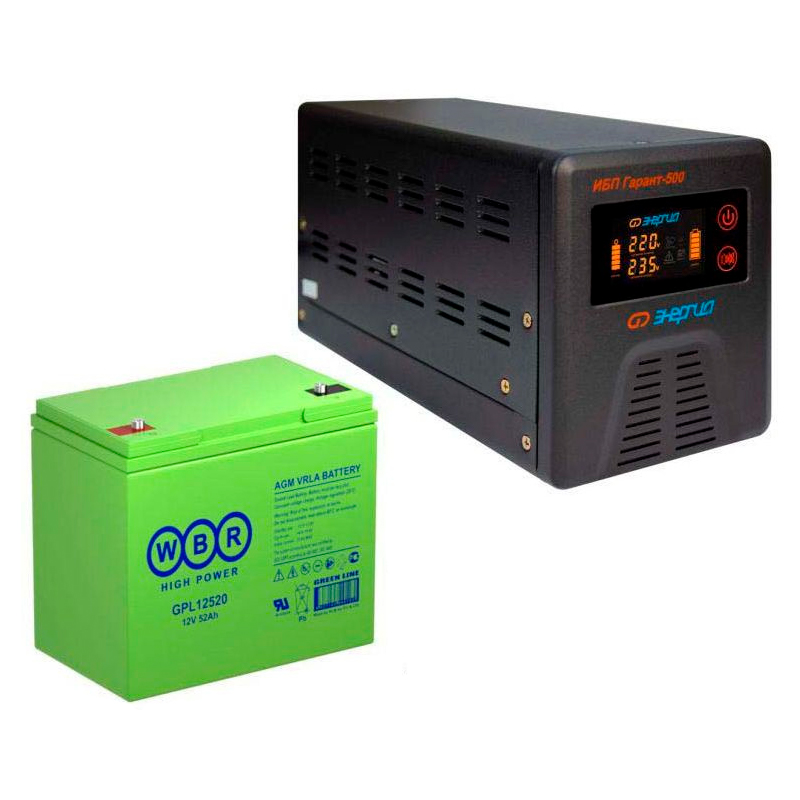 

Источник бесперебойного питания СОЛАРМСК (GARANT500+GPL12520)