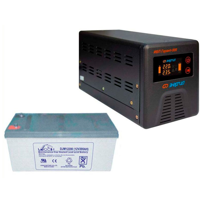 

Источник бесперебойного питания СОЛАРМСК (GARANT500+DJM12200)