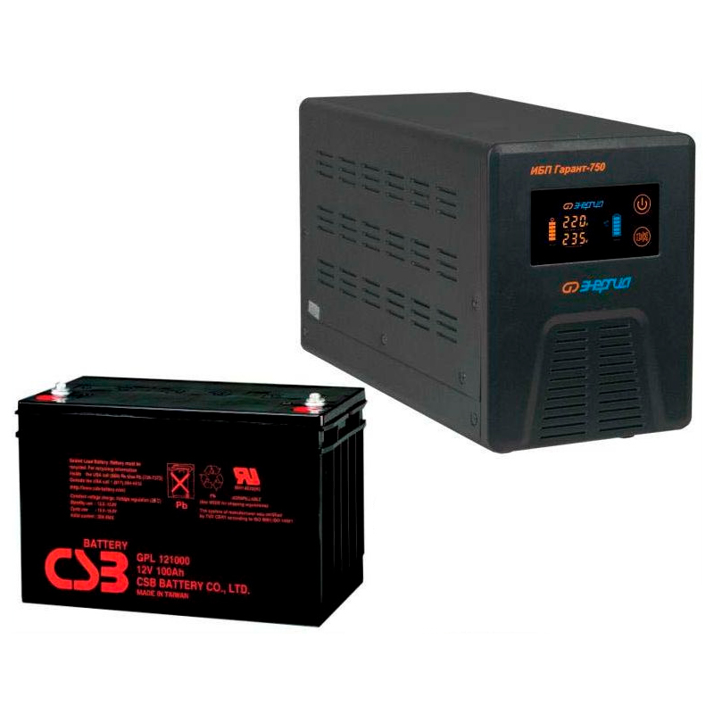 

Источник бесперебойного питания СОЛАРМСК (PN750+GP121000)