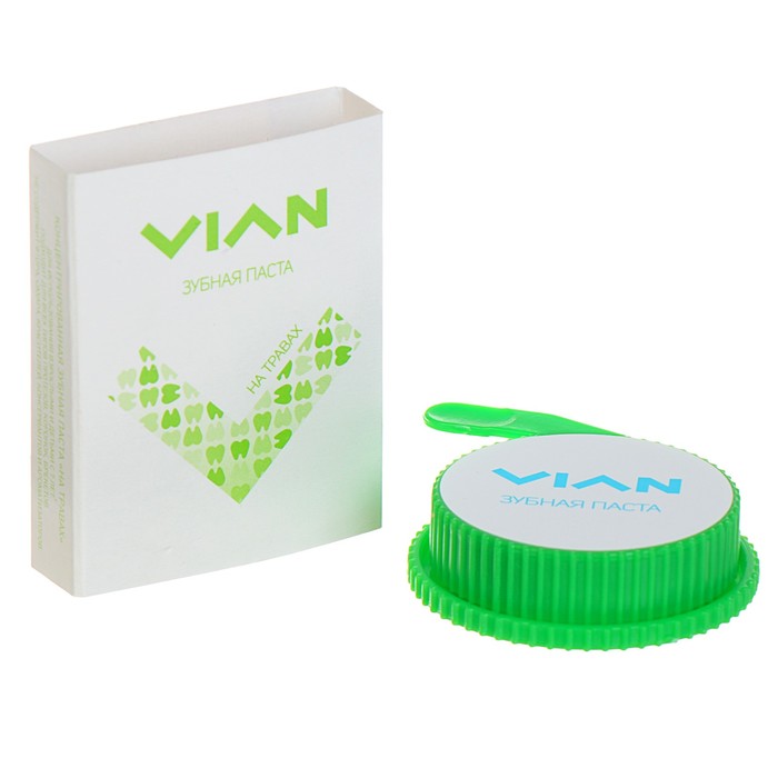 

Зубная паста Vian "На травах" концентрированная, 25 г