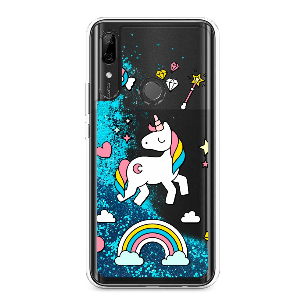 

Чехол Awog на Honor 9X/9X Premium/Huawei P Smart Z/Y9 Prime 2019 "Принцесса единорог", Разноцветный, 69493-1