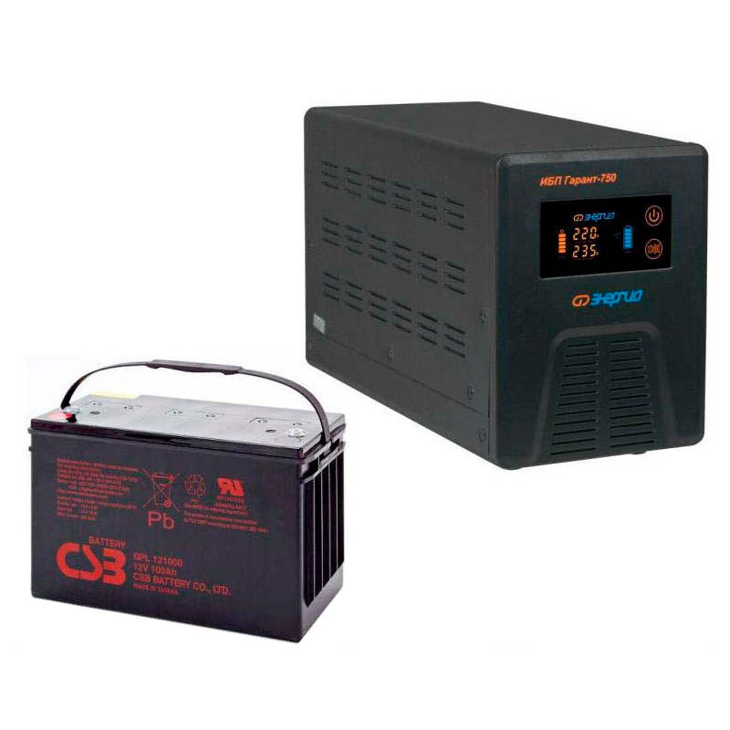 

Источник бесперебойного питания СОЛАРМСК (PN750+GPL121000)
