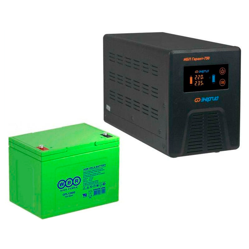 

Источник бесперебойного питания СОЛАРМСК (PN750+GPL12800)