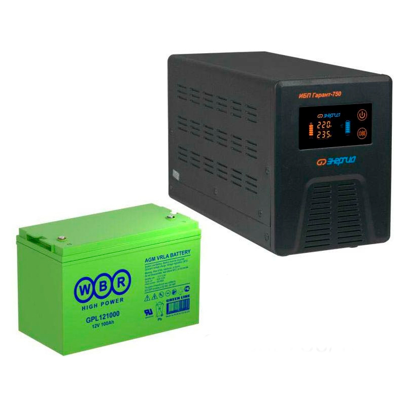 

Источник бесперебойного питания СОЛАРМСК (PN750+GPL121000)