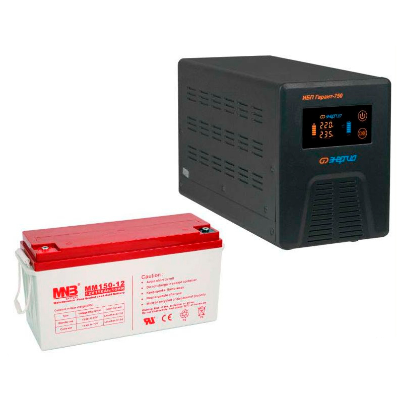 

Источник бесперебойного питания СОЛАРМСК (PN750+MМ150-12)