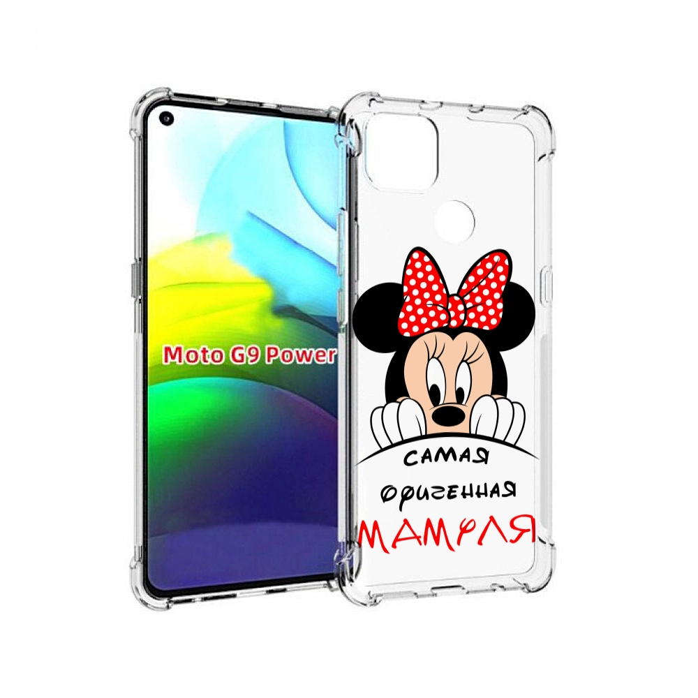 

Чехол MyPads Самая лучшая мамуля Мини Маус для Motorola Moto G9 Power, Прозрачный, Tocco