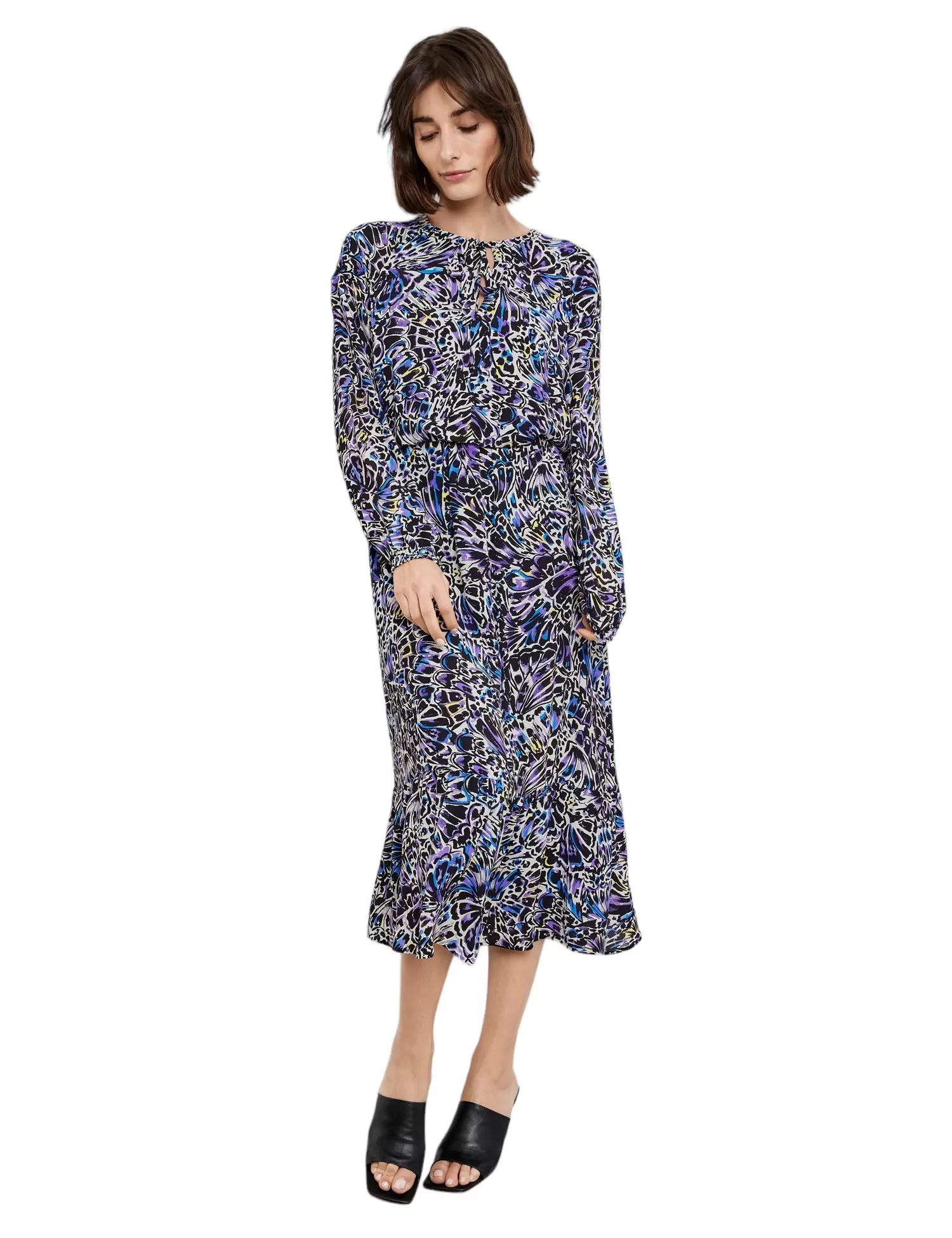 Платье Gerry Weber для женщин, 40, бежевый, 180011-31406-9089-40