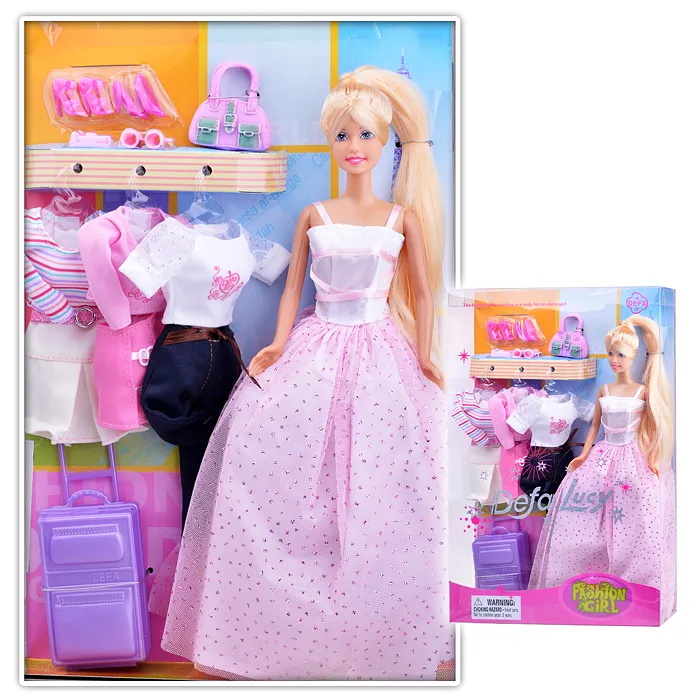 

Кукла Defa Lucy 8012 с аксессуарами, в коробке