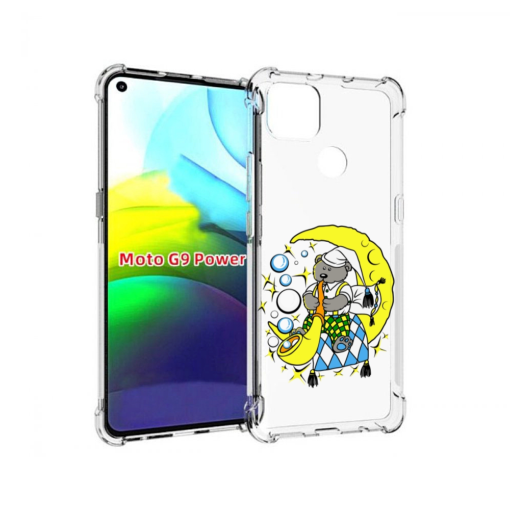 

Чехол MyPads Сырная луна для Motorola Moto G9 Power, Прозрачный, Tocco