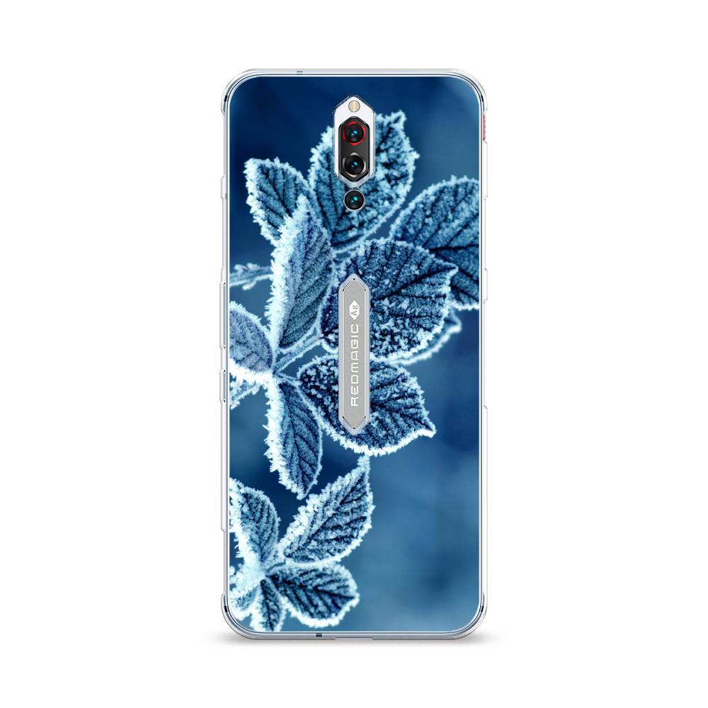 

Чехол на ZTE RedMagic 5S Зима 6, Бирюзовый;белый, 134250-2