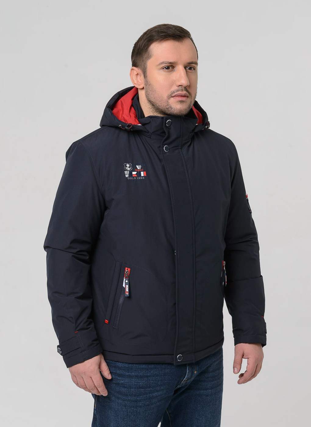 

Куртка мужская VIZANI 60770 синяя 56 RU, 60770