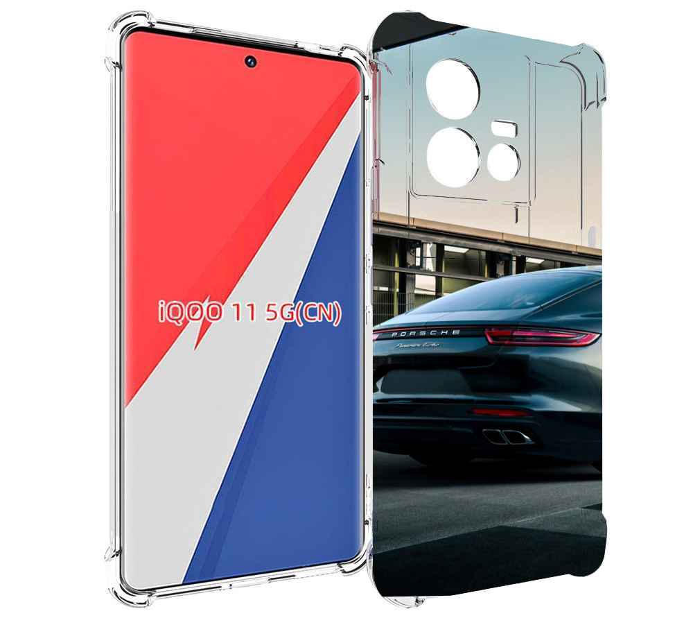 

Чехол MyPads porsche порш 4 для Vivo iQOO 11, Прозрачный, Tocco