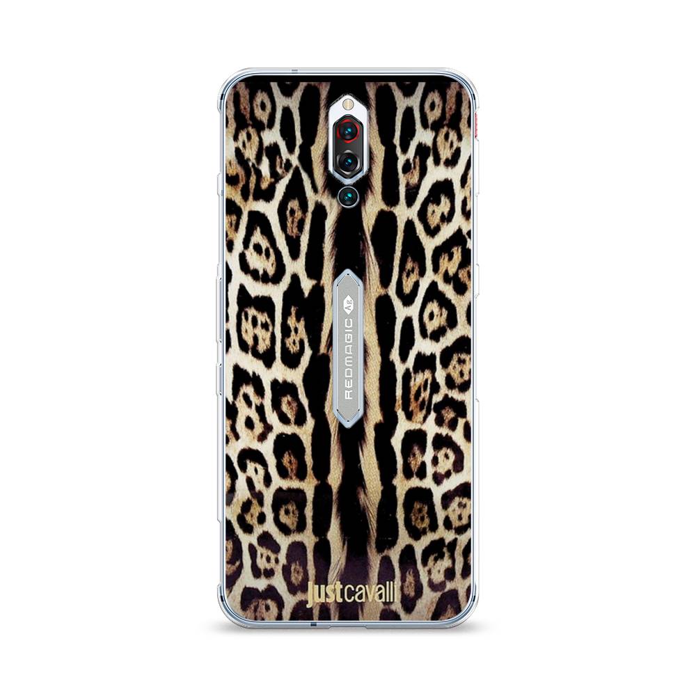 

Чехол на ZTE RedMagic 5S Леопард кавалли, Черный;коричневый, 134250-1