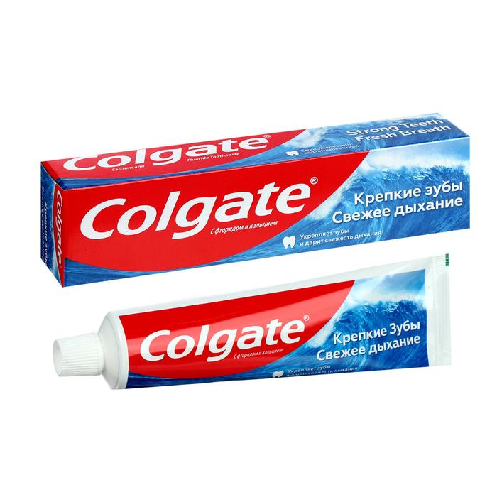 Зубная паста Colgate Свежее дыхание, крепкие зубы, 100 мл