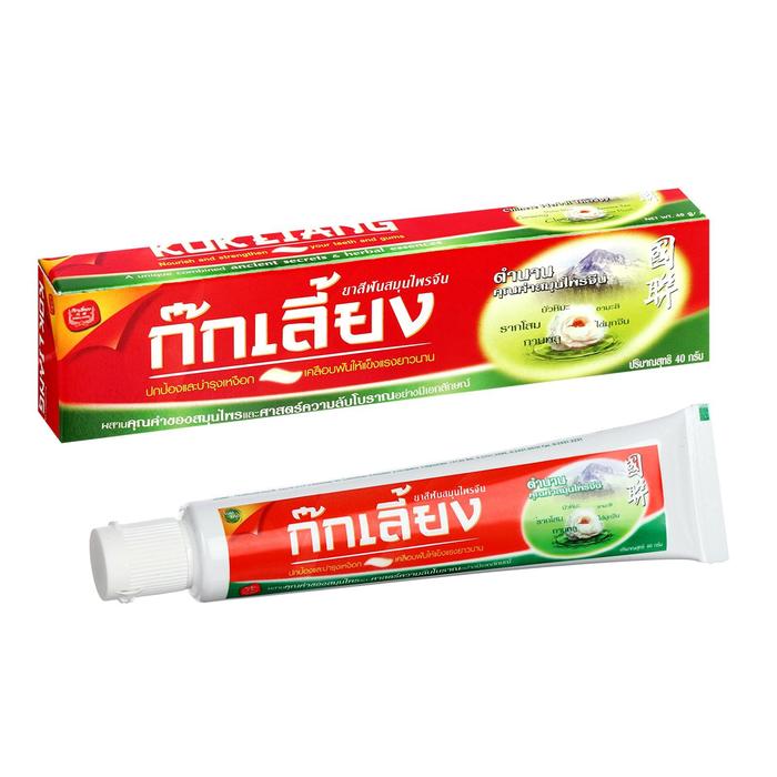 

Зубная паста Kokliang на натуральных травах, лечебная, 40 г