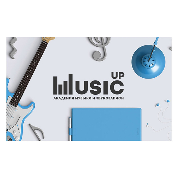 

Карта доступа к учебной платформе онлайн-академии Music UP, Music UP MA-Card