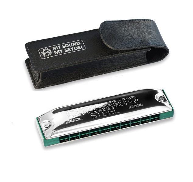 

Concerto Steel C Губная гармошка октавная, Seydel Sohne 31401C