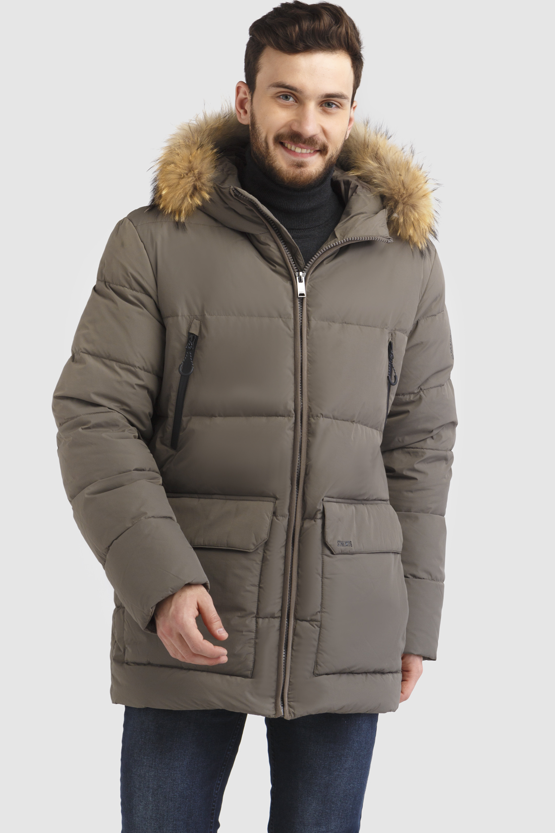 

Куртка мужская Baon B500521 коричневая M, B500521
