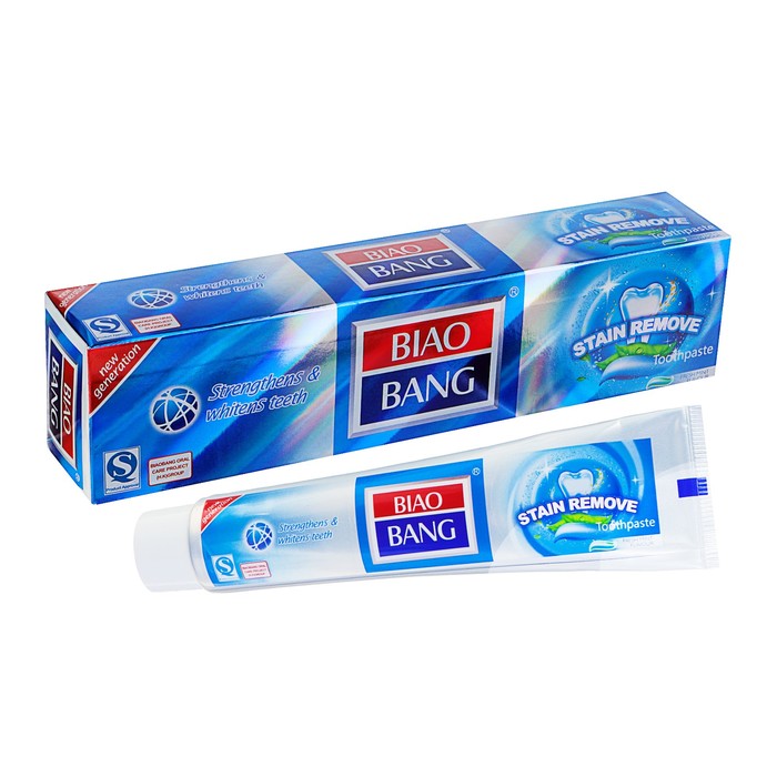 

Зубная паста Biao Bang, бактерицидная, от зубного камня, 200 г
