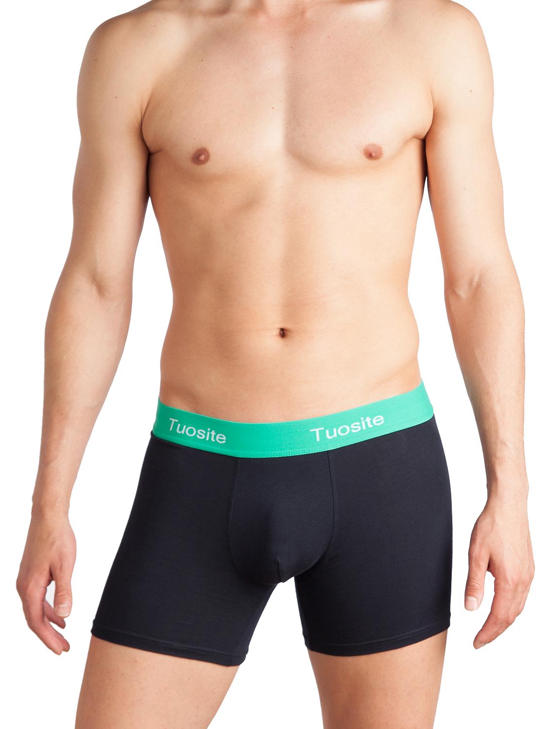 

Трусы мужские TUOSITE TS7820 черные XL, Черный, TS7820