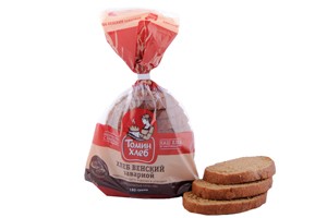 Хлеб серый Томин хлеб Венский заварной 180 г