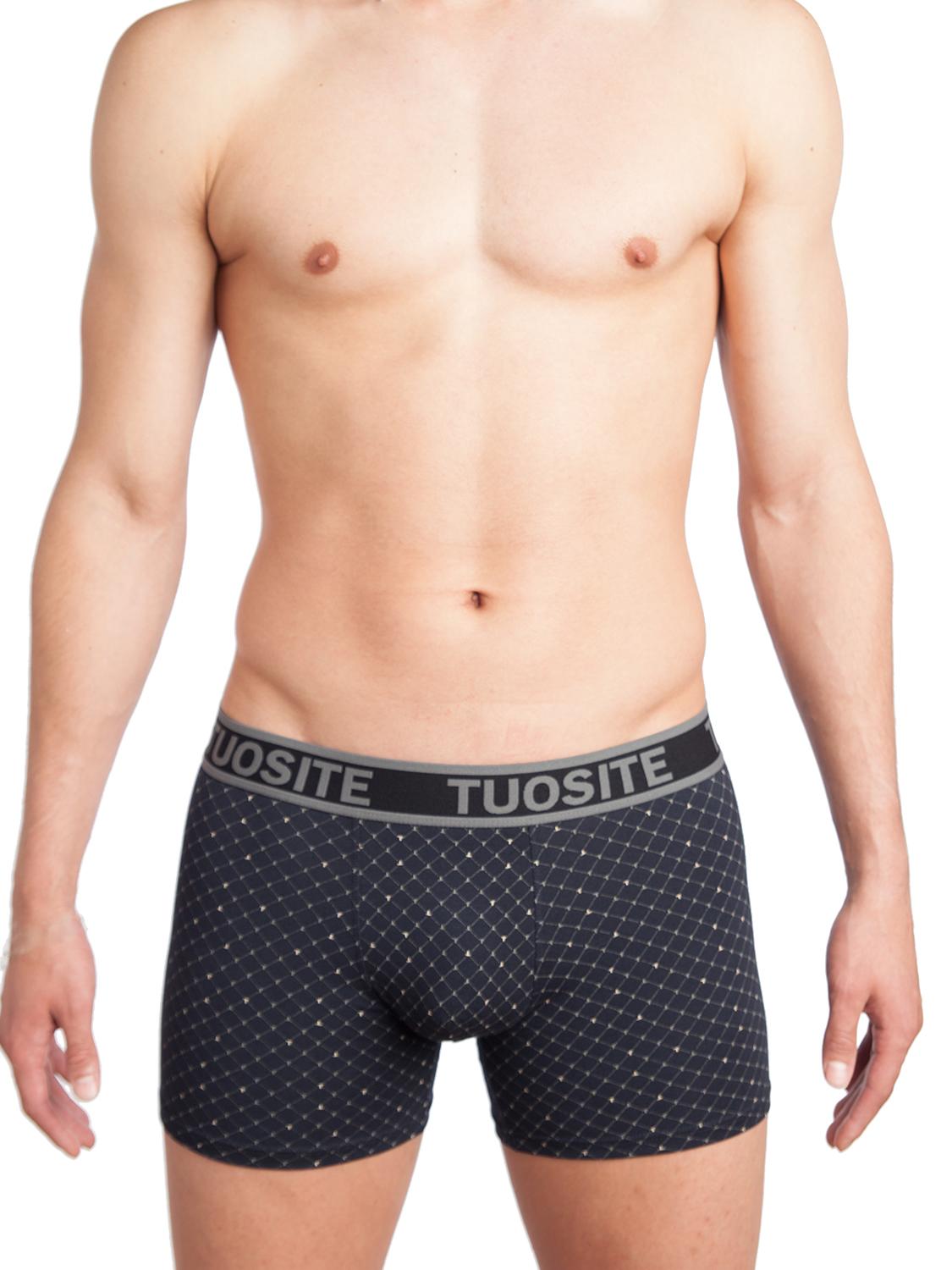 

Трусы мужские TUOSITE TS7822 черные M, Черный, TS7822