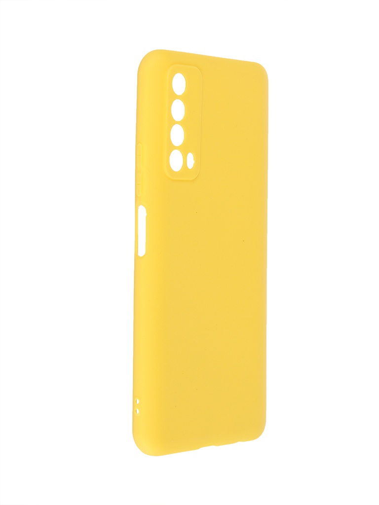 фото Чехол neypo для huawei p smart 2021 soft matte silicone yellow nst21472