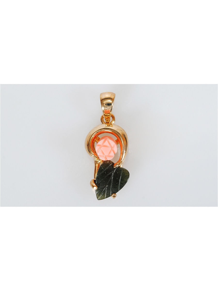 

Кулон из бижутерного сплава Lotus Jewelry 82P-19co-ja, коралл, 82P-19co-ja