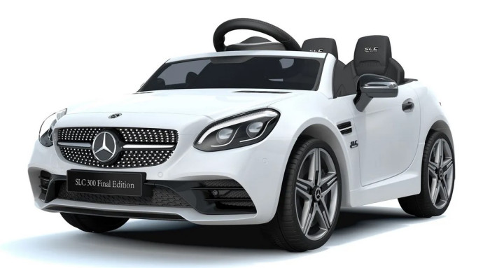 

Детский электромобиль Barty Mercedes-Benz SLC300 Final Edition белый