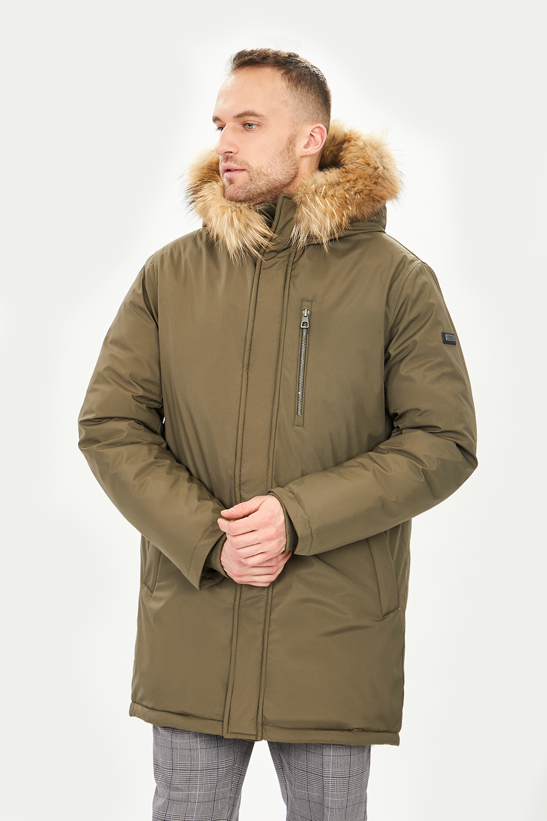 

Куртка мужская Baon B540512 зеленая 3XL, B540512