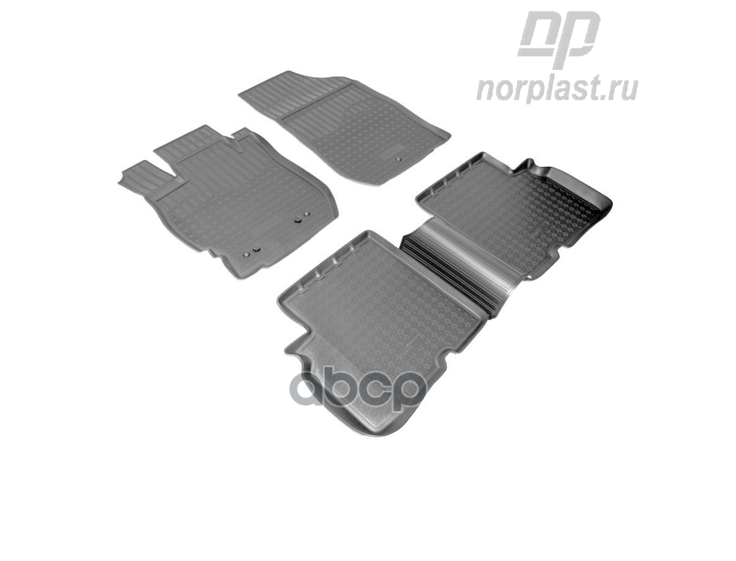 

Коврики в салон полиуретан NORPLAST NISSAN Almera 13- черный комплект NPA11-C61-020 1шт