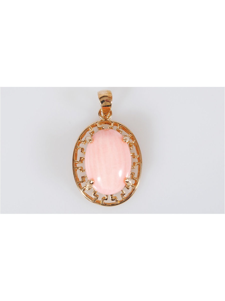 

Кулон из бижутерного сплава Lotus Jewelry 897P-07co, коралл, 897P-07co