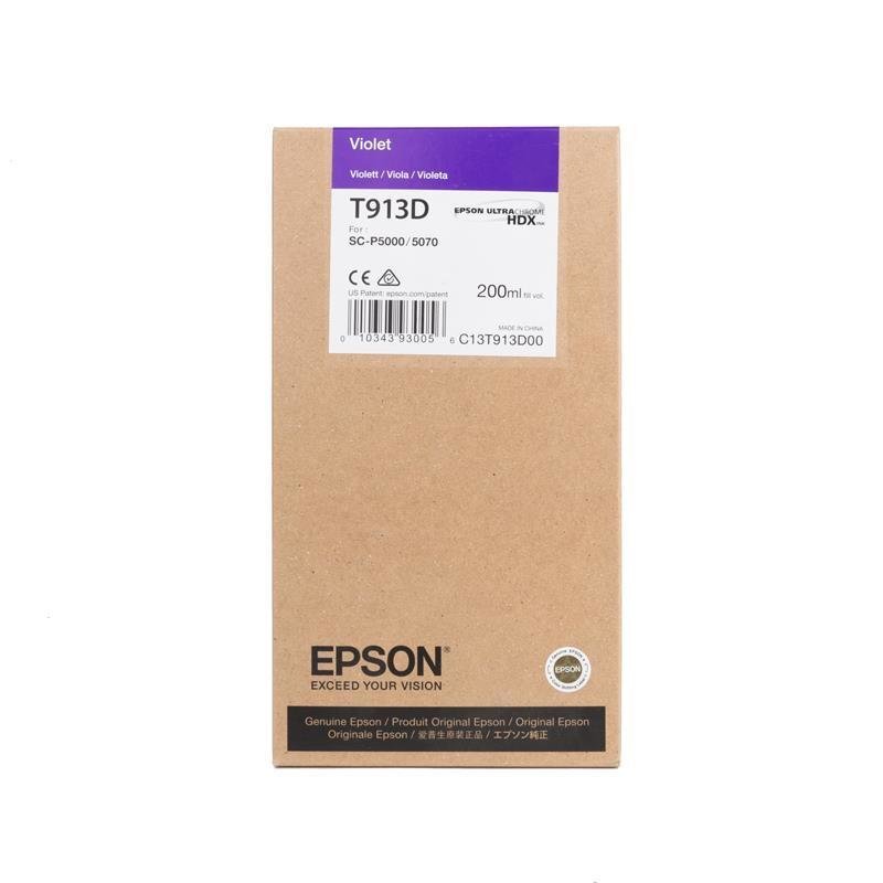 Картридж для лазерного принтера Epson C13T913D00, фиолетовый, оригинал