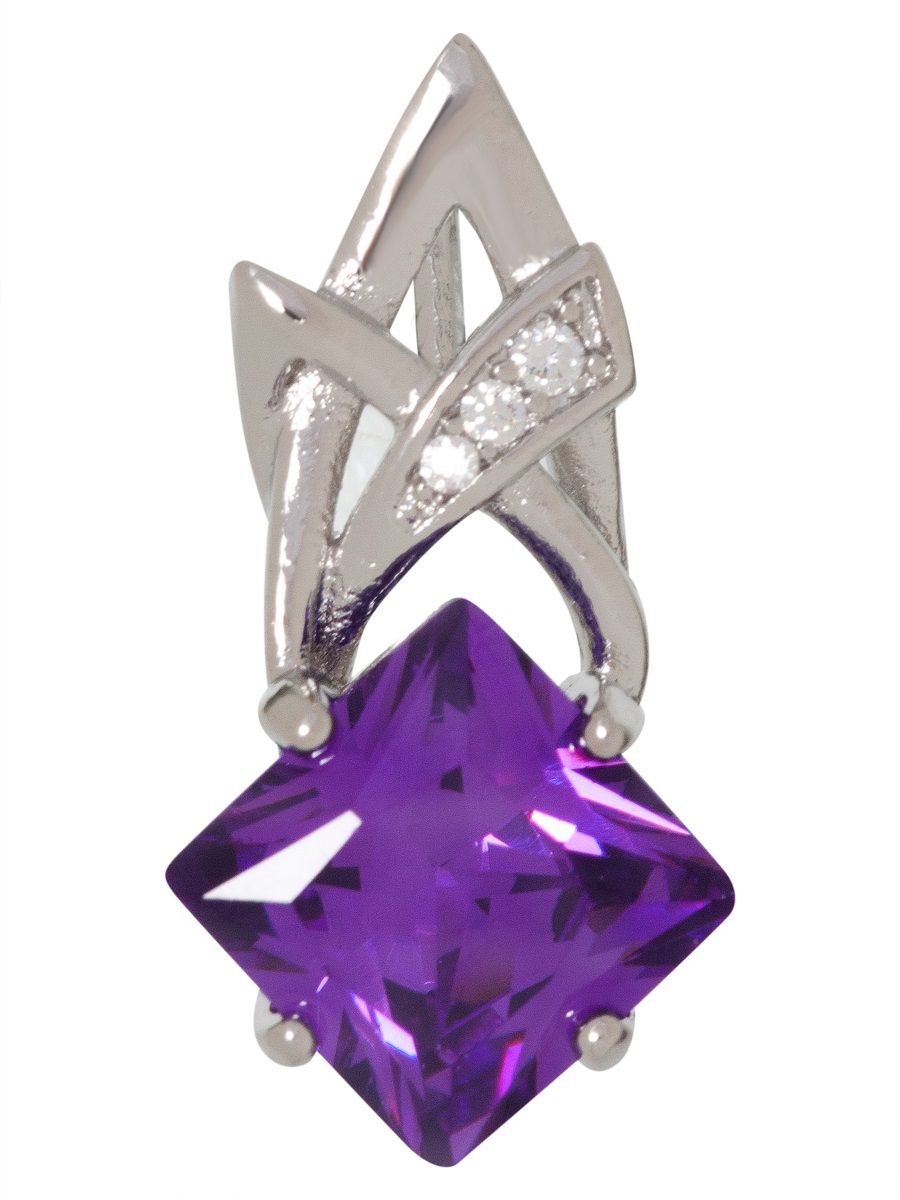 

Кулон из бижутерного сплава Lotus Jewelry RH3033P-04am, аметист, RH3033P-04am
