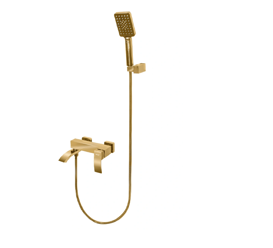 Смеситель для ванны Grocenberg GB8007MG золото матовое