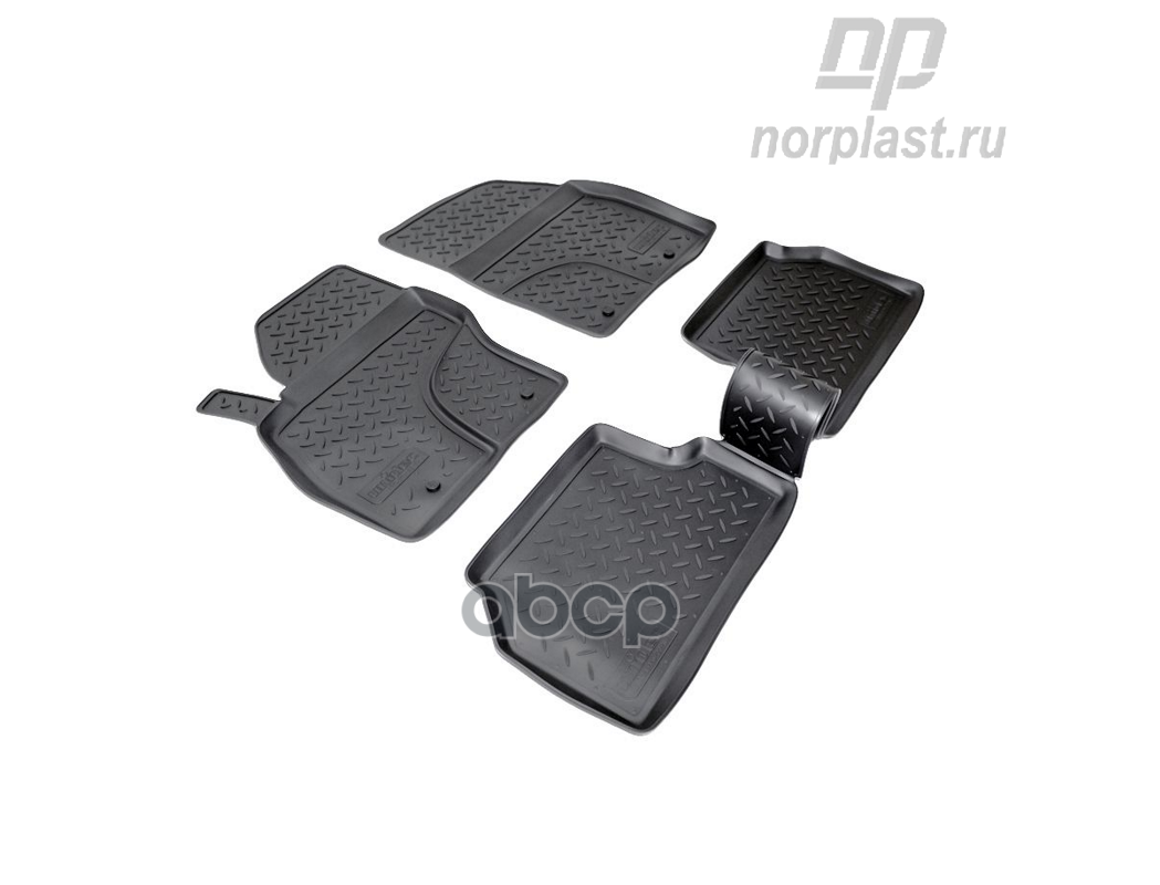 

Коврики в салон полиуретан NORPLAST FORD Focus II, 2008-2011 черный комплект NPL-Po-22-16