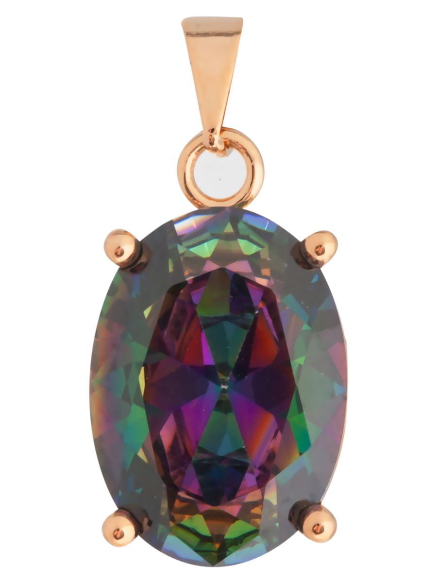 

Кулон из бижутерного сплава Lotus Jewelry 3023P-10Mcz, фианит, 3023P-10Mcz