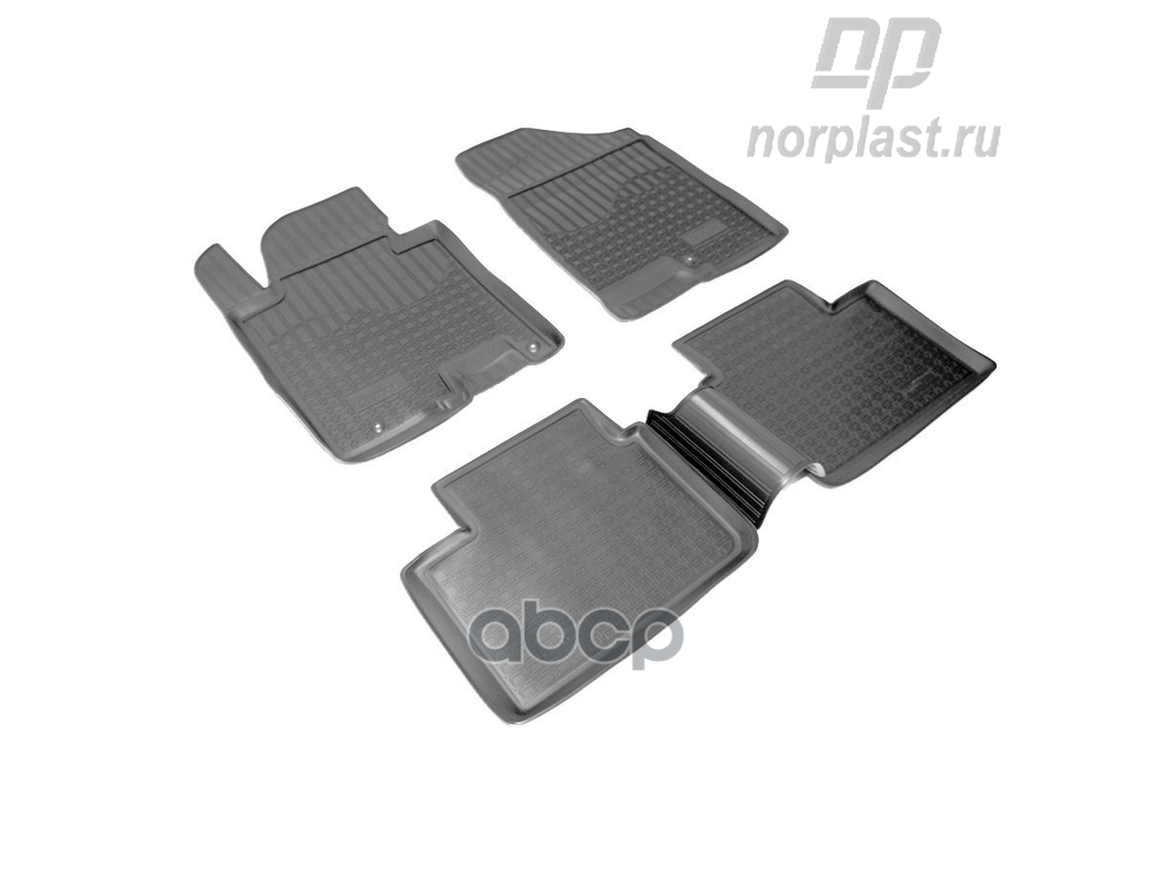 

Коврики в салон полиуретан NORPLAST KIA Cee d JD, 2012 черный комплект NPA11-C43-050 1шт