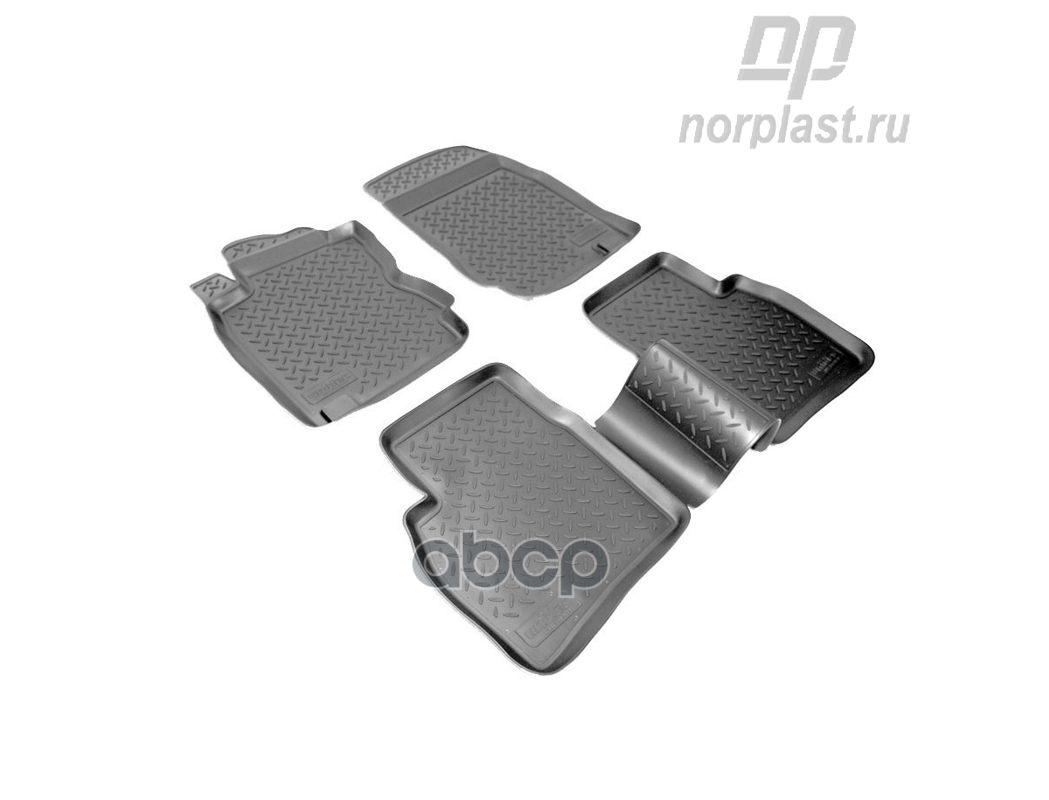 

Коврики в салон полиуретан NORPLAST NISSAN NOTE 05- черный комплект NPL-Po-61-31 1шт