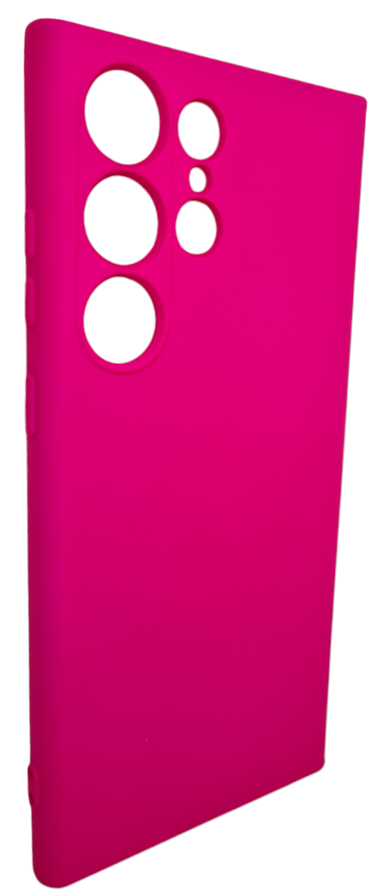 

Чехол-накладка Mariso NANO с микрофиброй для Samsung Galaxy S23 Ultra фуксия (Пурпурный), Розовый