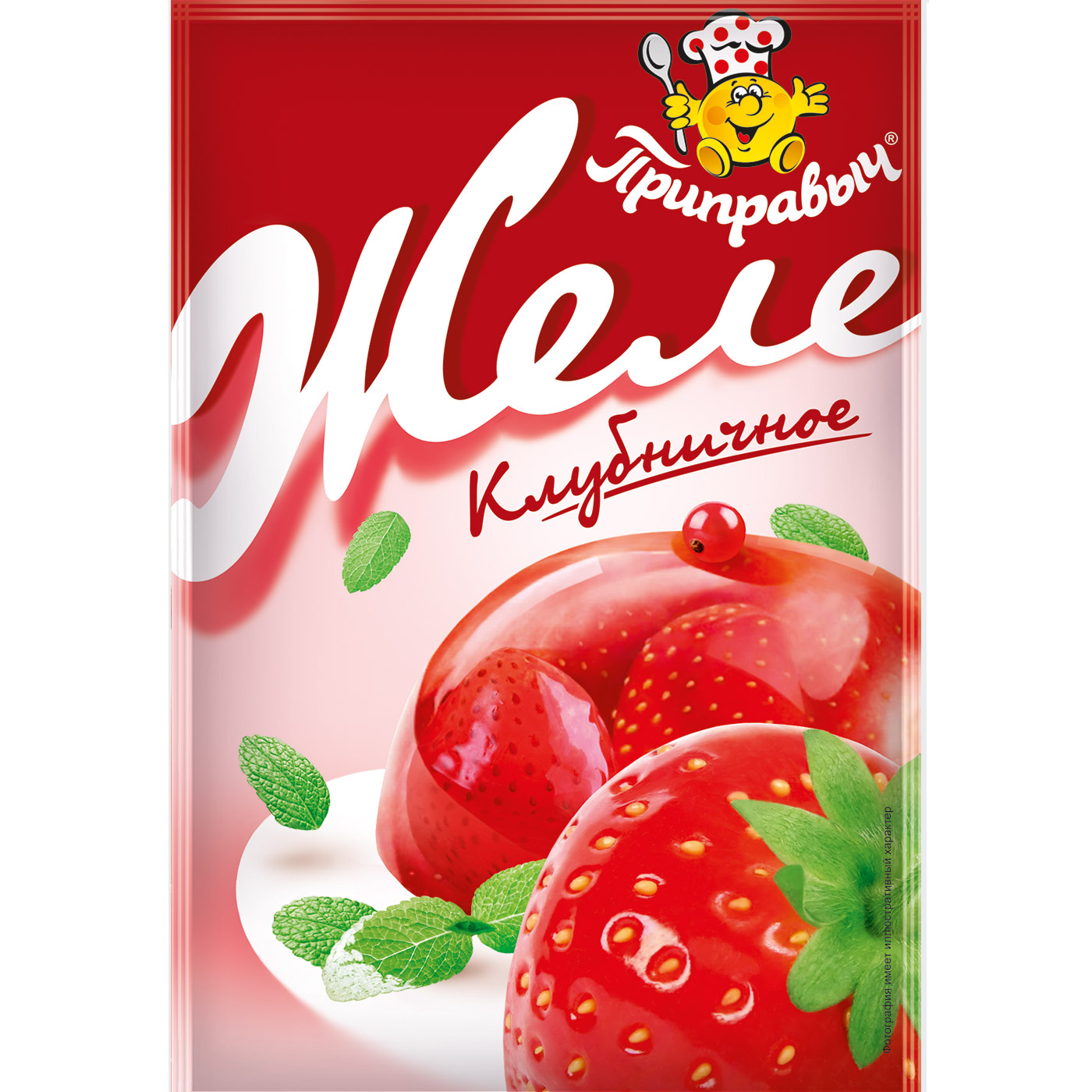 

Желе клубничное Приправыч, 6 шт по 100 г, желе