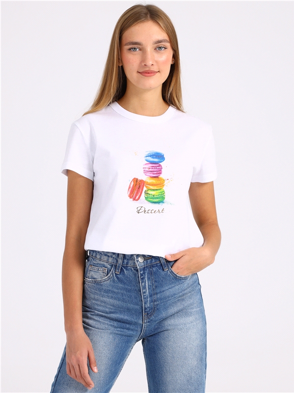 

Футболка женская Апрель 1ЖДФК2657001 белая 100/164, Белый, 1ЖДФК2657001