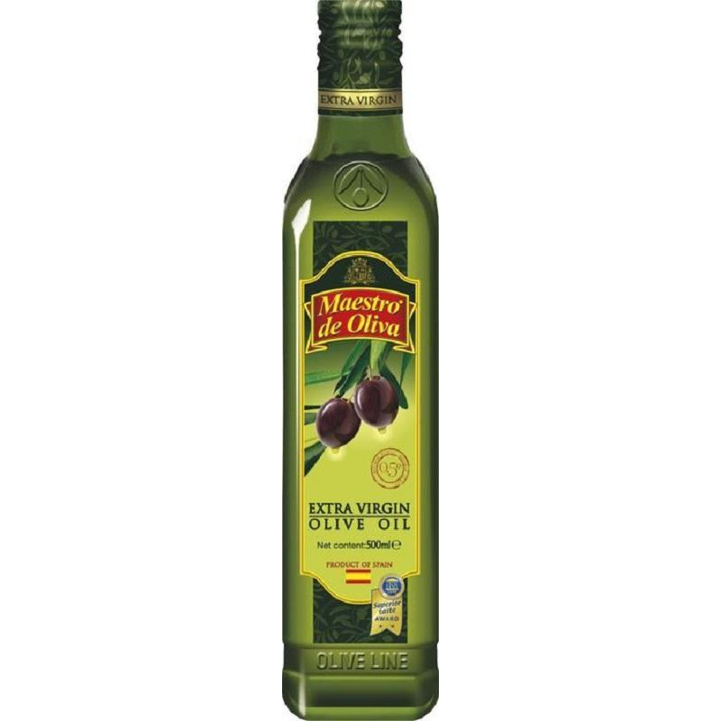 Масло Maestro De Oliva Extra Virgin оливковое,с/б, 500мл