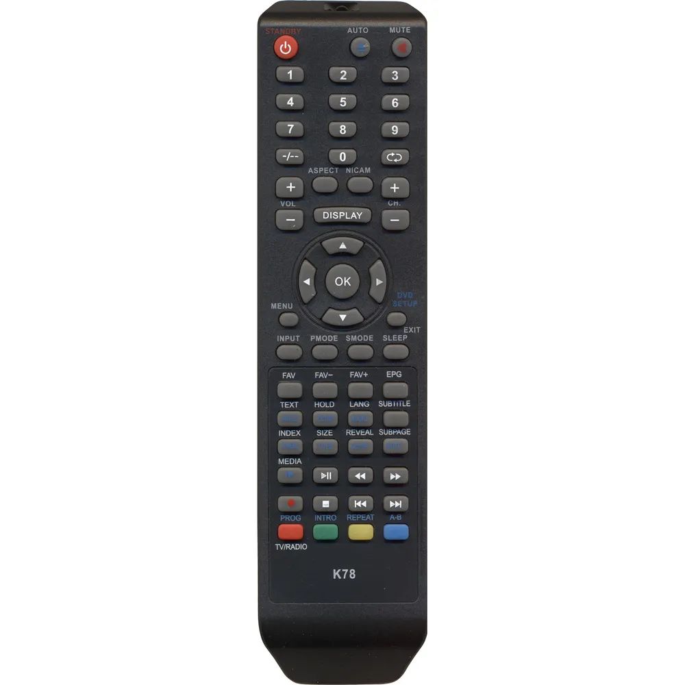 

Пульт Huayu для Shivaki K78 HOB576, Черный