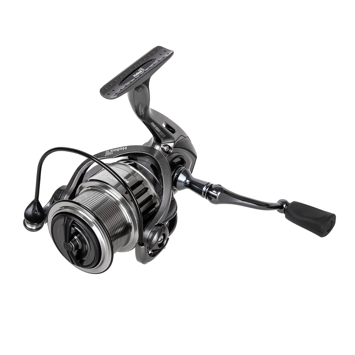 

Катушка рыболовная Helios Power feeder HS-PF-5000 CP 4+1 подшипник, Черный, HS-PF-5000